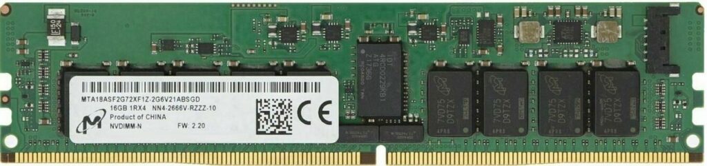 RAM NVDIMM con 16 GB di Micron