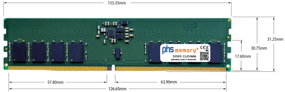 Abmessungen - Memoria RAM DDR5 288Pin cu 8 jpg