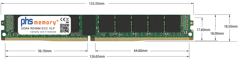 Abmessungen - Memoria RAM DDR4 288Pin r 18 18 jpg