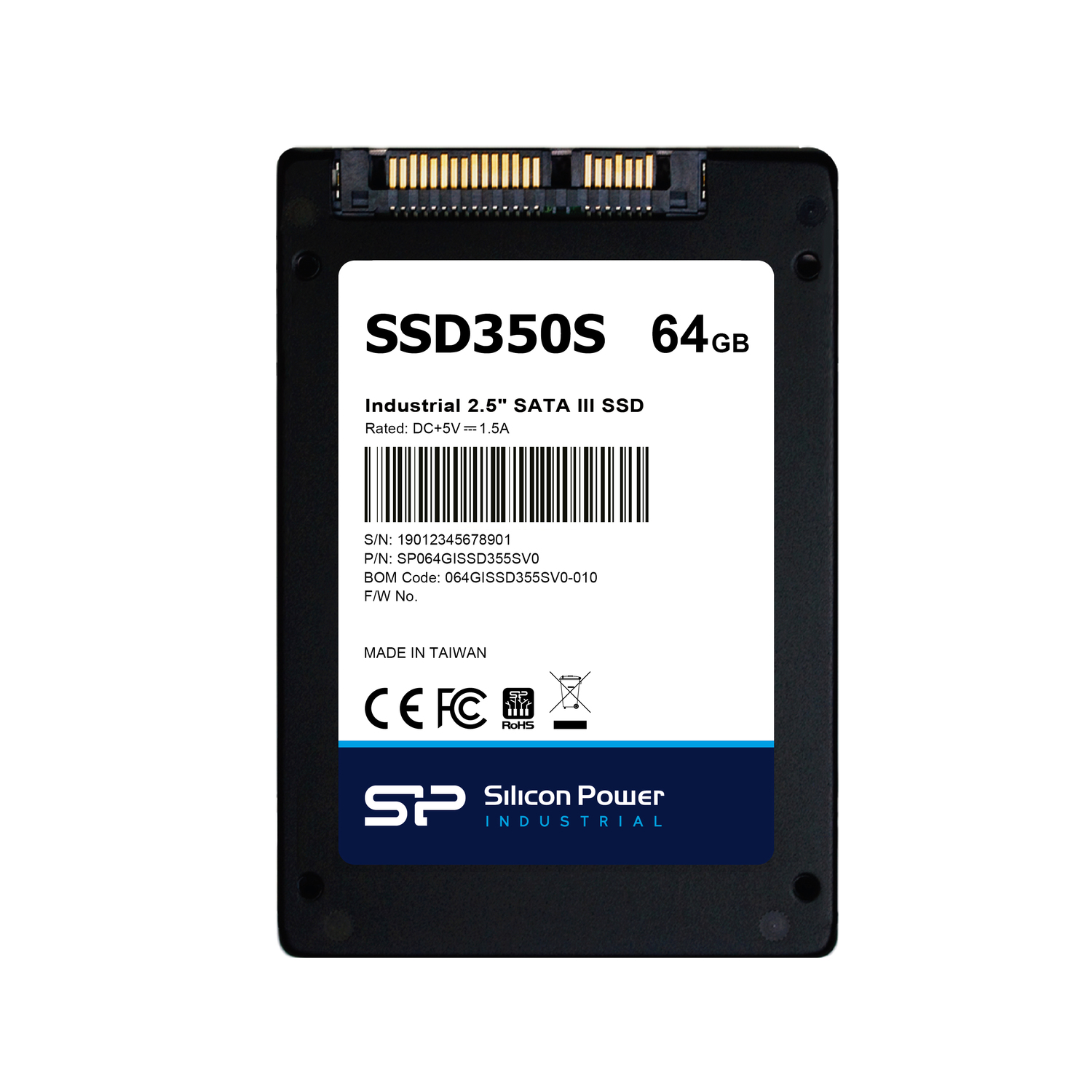 product 64GB SSD350S Industrial SSD 25 Zoll SATA III SSD 3D TLC SP064GISSD355SV0 jpg