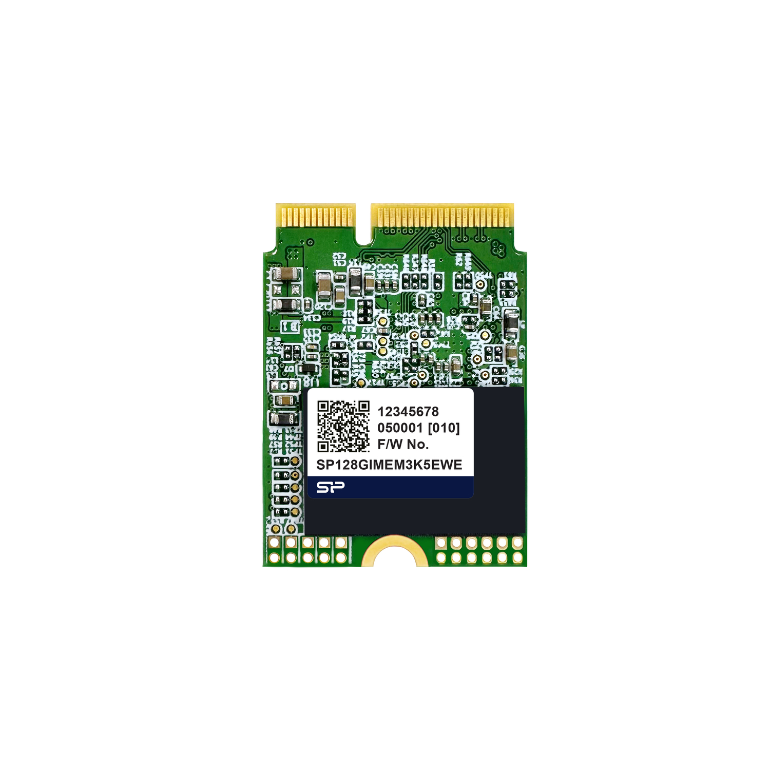 product 128GB MEM3K0E Industrial SSD 3D TLC M2 2230 E Key PCIe Gen3x1 NVMe 14 Wide Temp SP128GIMEM3K5EWE jpg