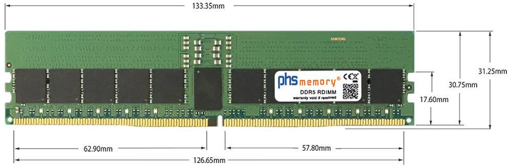 Abmessungen - Memoria RAM DDR5 288Pin r 10 jpg